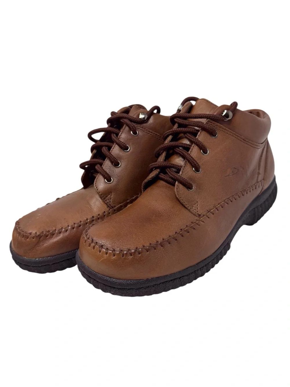DR. Scholls brown Shelly Leather ankle chukka comfort boot women’s size 9 EUC